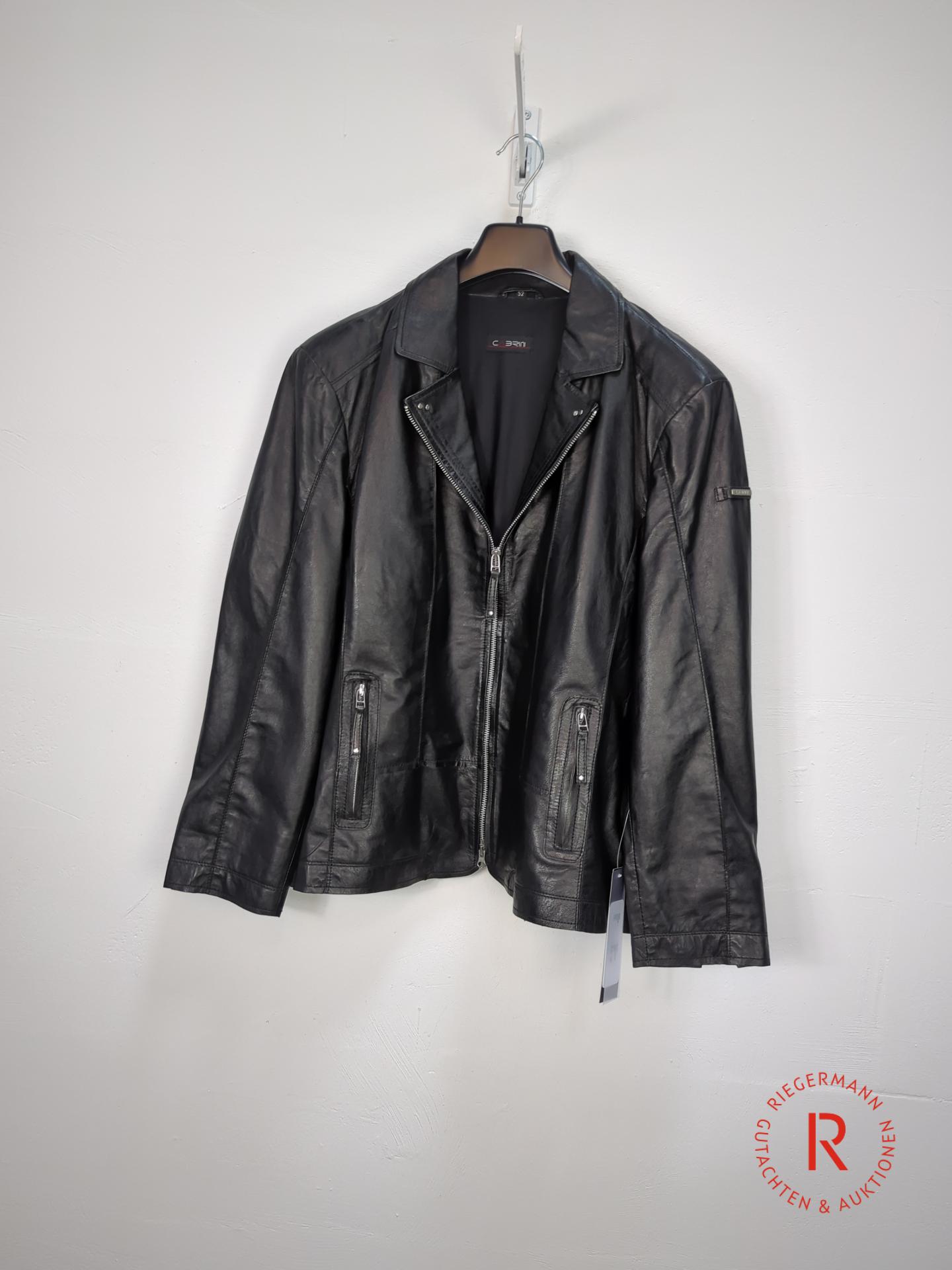 DAMEN LEDERJACKE GRÖSSE 52